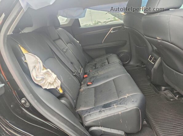 2T2HZMDA6LC239139 2020 LEXUS RX Black Вид задньої частини салону