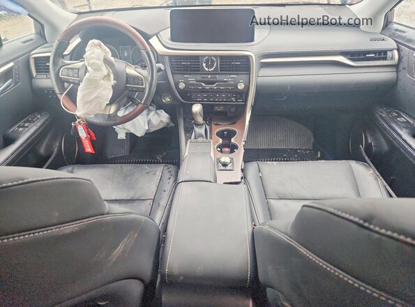 2T2HZMDA6LC239139 2020 LEXUS RX Black Вид панелі приладів