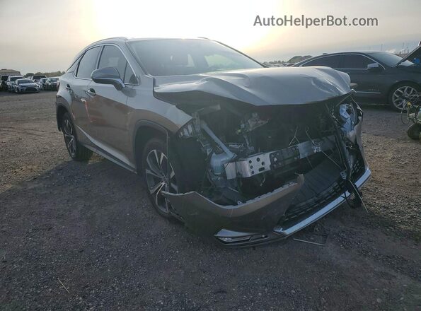 2T2HZMDA6NC320046 2022 LEXUS RX Серый Передняя правая четверть