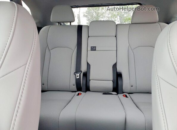 2T2HZMDA8MC286948 2021 LEXUS RX White უკანა სავარძლების ხედი