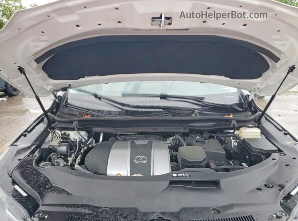 2T2HZMDA8MC286948 2021 LEXUS RX White ძრავის განყოფილების ხედი
