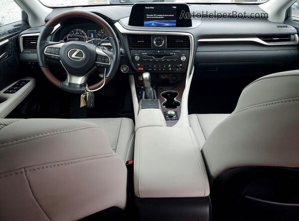 2T2HZMDA8MC286948 2021 LEXUS RX White წინა პანელის ხედი