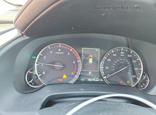2T2HZMDAXLC228015 2020 LEXUS RX Белый Вид щитка приборов