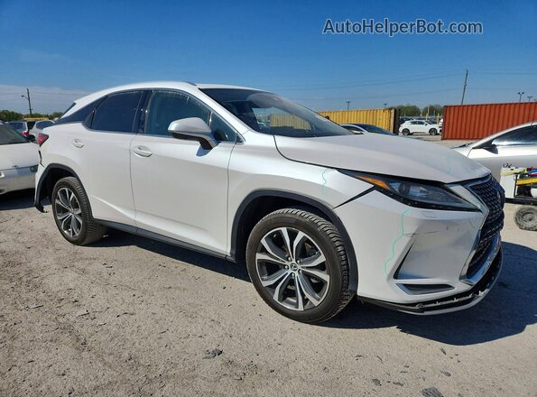 2T2HZMDAXLC228015 2020 LEXUS RX Белый Передняя правая четверть