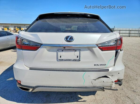2T2HZMDAXLC228015 2020 LEXUS RX Белый Вид сзади
