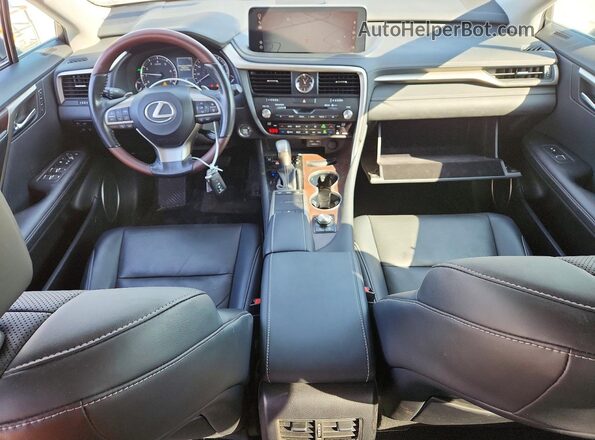2T2HZMDAXLC228015 2020 LEXUS RX Белый Вид панели приборов