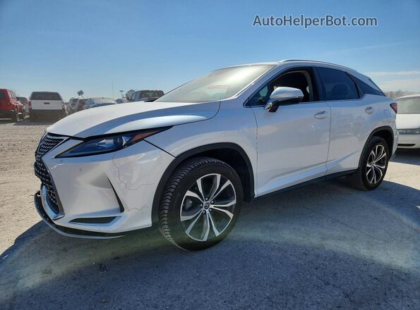 2T2HZMDAXLC228015 2020 LEXUS RX Белый Передняя левая четверть