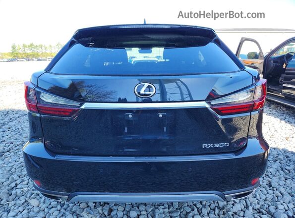 2T2HZMDAXNC364423 2022 LEXUS RX Black Widok z tyłu