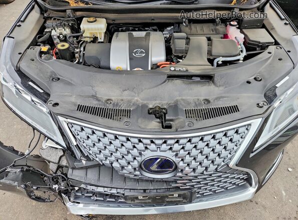 2T2JGMDA7NC091416 2022 LEXUS RX Черный Вид задней части салона