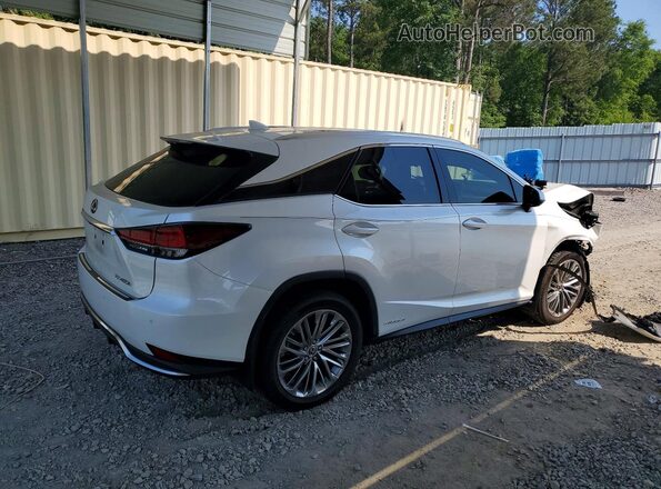 2T2JGMDA7NC092775 2022 LEXUS RX White Tył prawy