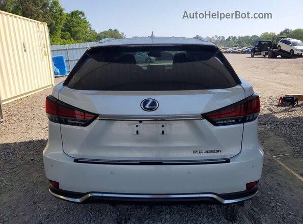 2T2JGMDA7NC092775 2022 LEXUS RX White Widok z tyłu