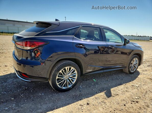 2T2JGMDA8LC052993 2020 LEXUS RX Синий Задняя правая четверть