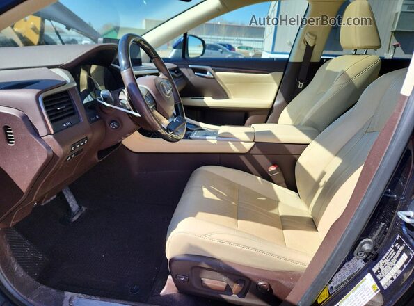 2T2JGMDA8LC052993 2020 LEXUS RX Синий Вид салона спереди