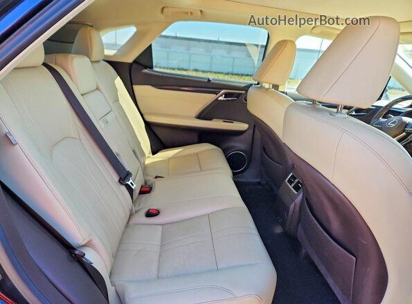 2T2JGMDA8LC052993 2020 LEXUS RX Синий Вид задней части салона
