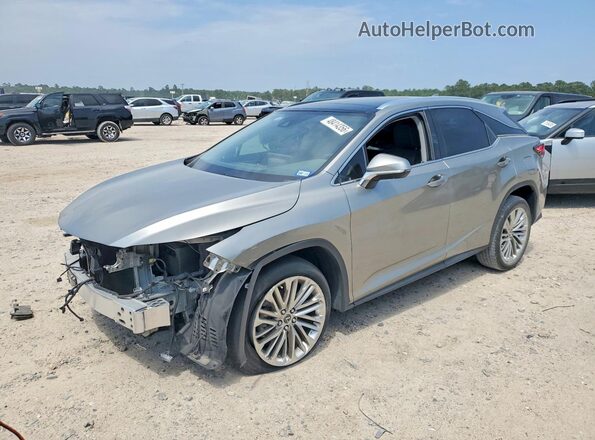 2T2JZMAA4LC169727 2020 LEXUS RX Silver Առջևի ձախ երեք քառորդ տեսարան