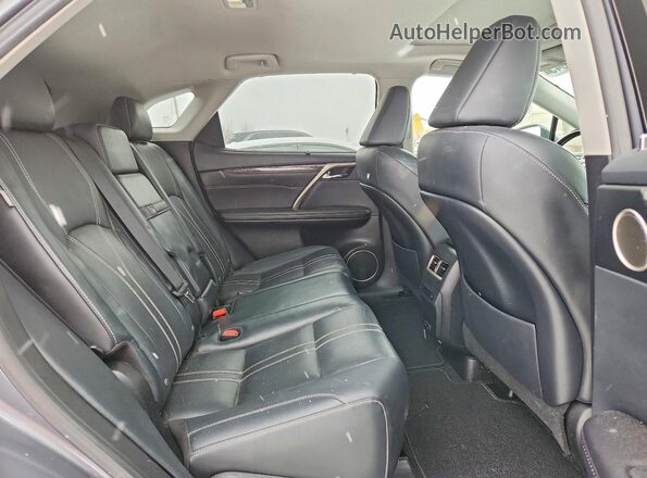 2T2JZMDA0LC226064 2020 LEXUS RX Gray Widok wnętrza z tyłu