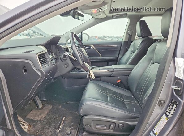 2T2JZMDA0LC226064 2020 LEXUS RX Gray Widok wnętrza z przodu