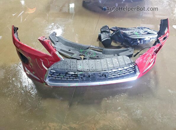 2T2JZMDA0MC299839 2021 LEXUS RX Red Widok komory silnika