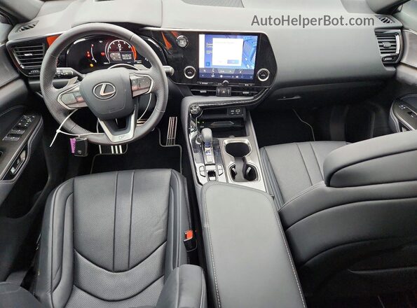 2T2KGCEZ1RC054970 2024 LEXUS NX Silver Dashboard view