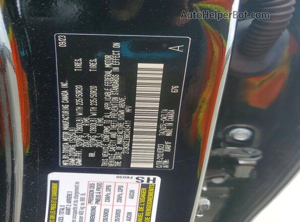 2T2KGCEZ8RC045411 2024 LEXUS NX Черный Панорамный вид салона 360°