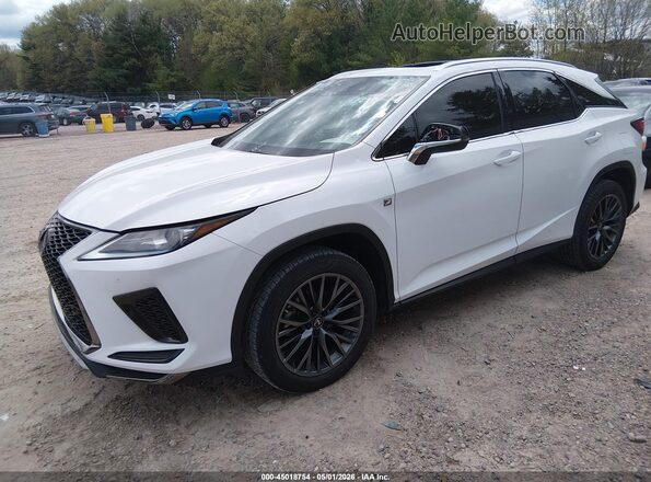 2T2SZMDA0MC294516 2021 LEXUS RX 350 Белый Передняя левая четверть