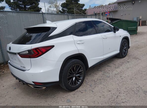 2T2SZMDA0MC294516 2021 LEXUS RX 350 Белый Задняя правая четверть