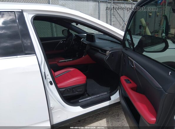 2T2SZMDA0MC294516 2021 LEXUS RX 350 Белый Вид салона спереди