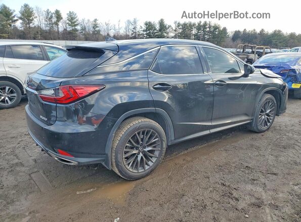 2T2SZMDA8MC284445 2021 LEXUS RX Black Trasero derecho