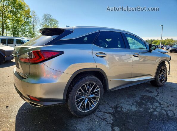 2T2SZMDA9MC302418 2021 LEXUS RX Серебряный Задняя правая четверть