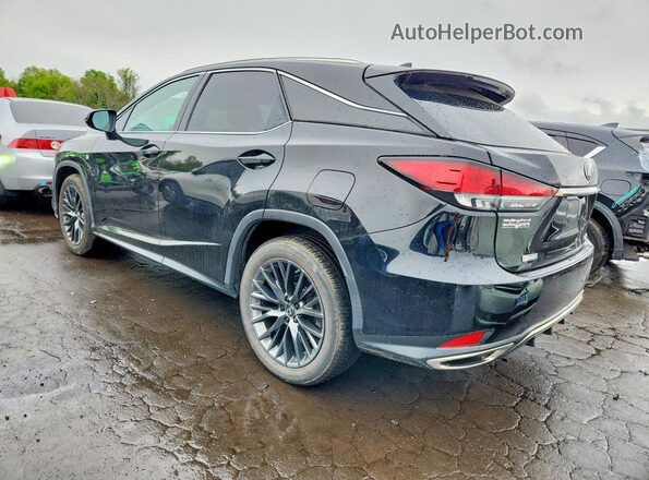 2T2YZMDA1LC236827 2020 LEXUS RX Black Trasero izquierdo