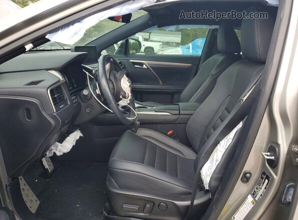2T2YZMDA2MC264556 2021 LEXUS RX Gray წინა სალონის ხედი