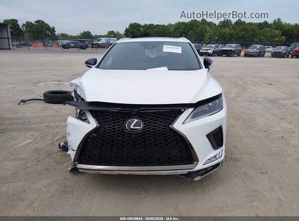 2T2YZMDA2NC340102 2022 LEXUS RX 350 White Widok wnętrza z tyłu