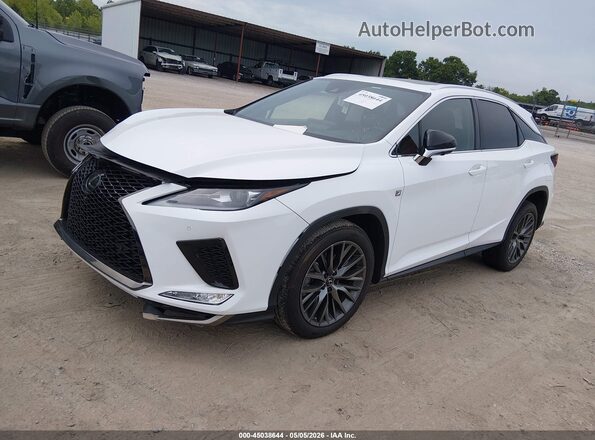 2T2YZMDA2NC340102 2022 LEXUS RX 350 White Przód lewy