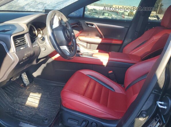 2T2YZMDA3NC319565 2022 LEXUS RX Черный Вид салона спереди
