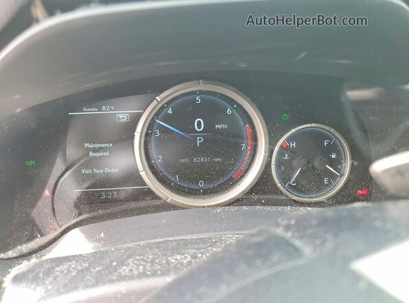 2T2YZMDA4LC257560 2020 LEXUS RX Gray Widok zestawu wskaźników