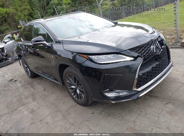 2T2YZMDAXNC350697 2022 LEXUS RX 350 Черный Передняя правая четверть