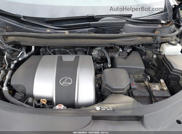 2T2YZMDAXNC350697 2022 LEXUS RX 350 Черный Вид сзади