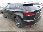 2022 Lexus Rx 350 F Sport Handling Черный vin: 2T2YZMDAXNC350697