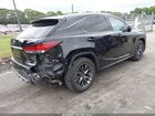 2022 Lexus Rx 350 F Sport Handling Черный vin: 2T2YZMDAXNC350697