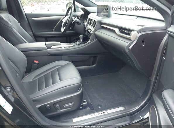 2T2YZMDAXNC350697 2022 LEXUS RX 350 Черный Вид салона спереди