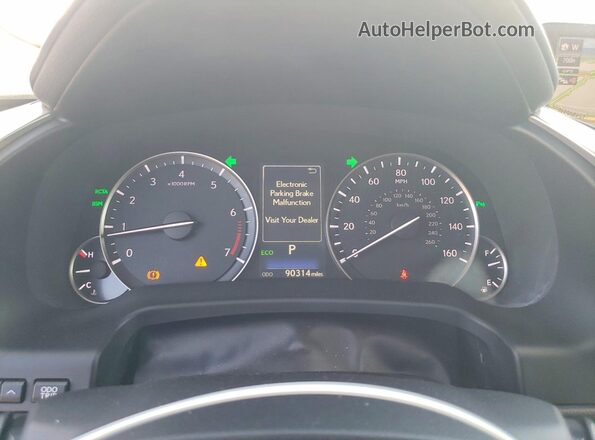 2T2ZZMCA0HC040360 2017 LEXUS RX White Widok zestawu wskaźników