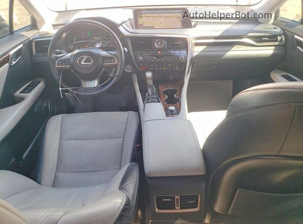 2T2ZZMCA0HC040360 2017 LEXUS RX White Widok deski rozdzielczej