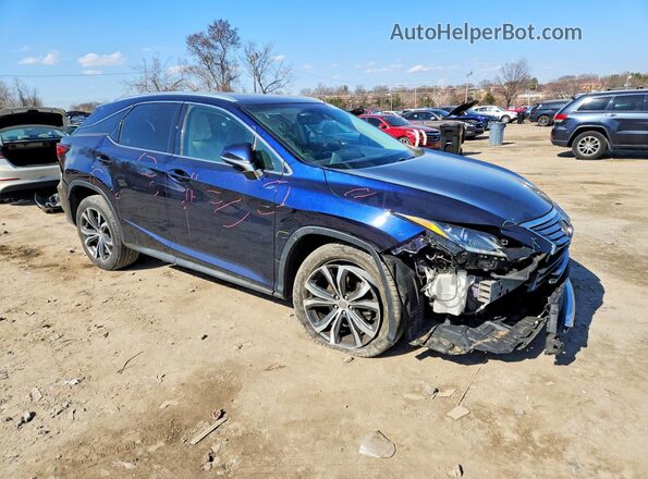 2T2ZZMCA0HC072189 2017 LEXUS RX Синий Передняя правая четверть