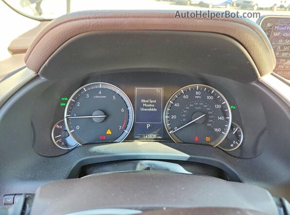 2T2ZZMCA0HC072189 2017 LEXUS RX Синий Вид щитка приборов