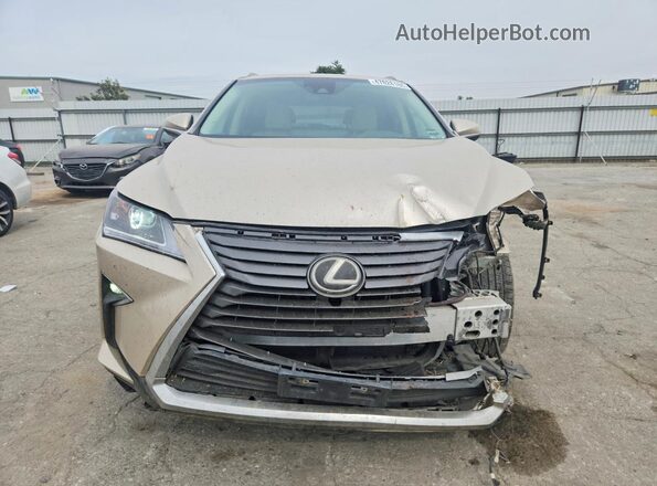 2T2ZZMCA1HC078339 2017 LEXUS RX Кремовый Вид спереди