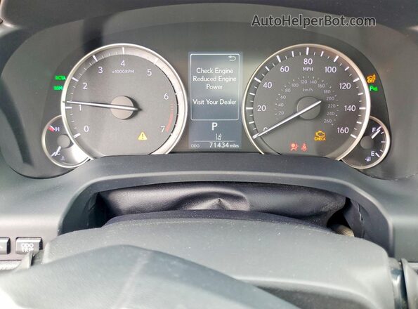 2T2ZZMCA1JC108249 2018 LEXUS RX Золотой Вид щитка приборов