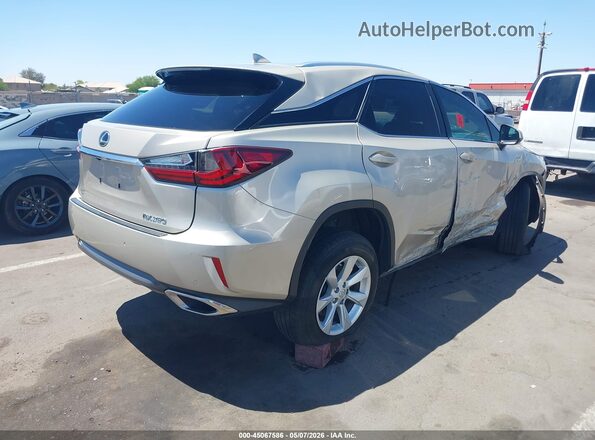 2T2ZZMCA2HC044054 2017 LEXUS RX 350 Золотой Задняя правая четверть