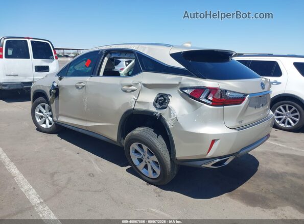 2T2ZZMCA2HC044054 2017 LEXUS RX 350 Золотой Задняя левая четверть