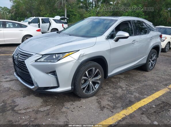 2T2ZZMCA4HC080733 2017 LEXUS RX 350 Silver Առջևի ձախ երեք քառորդ տեսարան