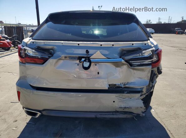 2T2ZZMCA4JC107774 2018 LEXUS RX Beige Вид ззаду